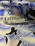 DIVERSITY Petite Print Blue Short Sleeve Blouse Size 8 - photo 7