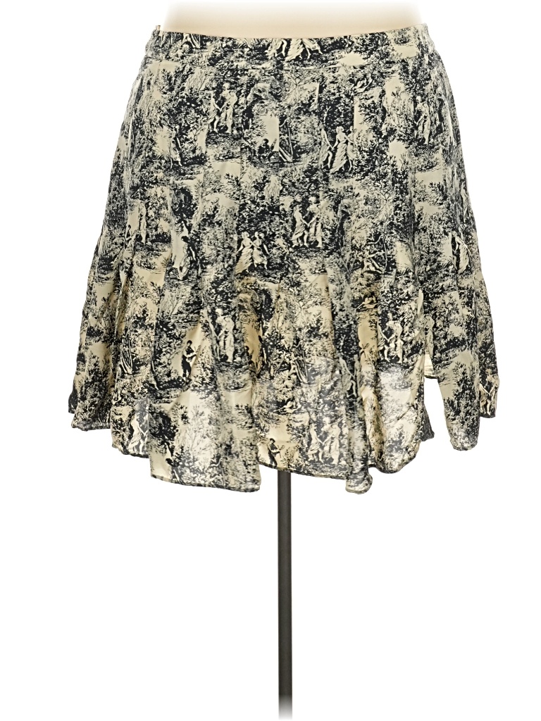 Pre-owned Jcrew Casual Skirt In White