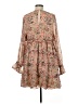 Torrid 100% Polyester Paisley Tan Casual Dress Size Med Plus (00) - photo 2