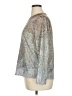 Unbranded 100% Polyester Paisley Silver Long Sleeve T-Shirt Size XL - photo 5