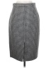 Pure Collection 100% Wool Houndstooth Gray Wool Skirt Size 2 - photo 2