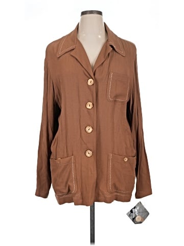 Helena 3/4 Sleeve Button-Down Shirt (view 1)