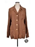 Helena Brown 3/4 Sleeve Button-Down Shirt Size XL - photo 1
