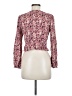 Rewind 100% Rayon Pink Long Sleeve Blouse Size M - photo 2