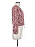Rewind 100% Rayon Pink Long Sleeve Blouse Size M - photo 4