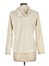Zena 100% Polyester Solid Ivory Jacket Size L - photo 2
