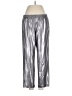 Silence and Noise Metallic Silver Casual Pants Size M - photo 1