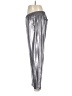 Silence and Noise Metallic Silver Casual Pants Size M - photo 5