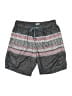 Trinity 100% Polyester Chevron-herringbone Gray Board Shorts Size S - photo 1