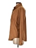 Chaps 100% Polyester Brown Long Sleeve Blouse Size L - photo 5