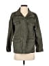 Madewell 100% Cotton Solid Green Jacket Size XXS - photo 1