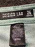 Design Lab Lord & Taylor Color Block Teal Jeans Size 26 waist - photo 6
