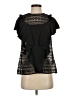 Marissa Webb Black Short Sleeve Blouse Size S - photo 1