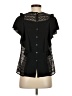 Marissa Webb Black Short Sleeve Blouse Size S - photo 2