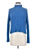American Eagle Outfitters 100% Polyester Blue Turtleneck Sweater Size S - photo 1