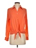 Daniela Corte Orange Long Sleeve Blouse Size XS (estimated) - photo 1