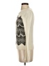 Chelsea & Violet Chevron-herringbone Ivory Pullover Sweater Size XS - photo 5
