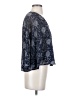 Express 100% Polyester Blue 3/4 Sleeve Blouse Size S - photo 4