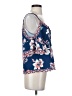 Flying Tomato Blue 3/4 Sleeve Blouse Size XS - photo 4