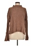 Blu Pepper Brown Turtleneck Sweater Size M - photo 1