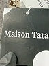 Maison Tara 100% Polyester Houndstooth Brown Blazer Size 10 - photo 7