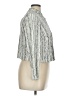 David's Bridal Stripes Silver Jacket Size 16WP - photo 4
