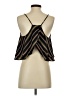 Lush 100% Polyester Black Sleeveless Blouse Size S - photo 2