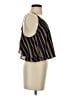 Lush 100% Polyester Black Sleeveless Blouse Size S - photo 4