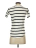 Madewell Stripes Ivory Short Sleeve Turtleneck Size XXS - photo 2