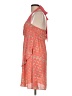 Tulle 100% Polyamide Orange Cocktail Dress Size L - photo 5