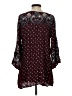 Angie 100% Rayon Burgundy 3/4 Sleeve Blouse Size S - photo 2