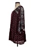 Angie 100% Rayon Burgundy 3/4 Sleeve Blouse Size S - photo 5