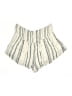 Cotton Candy LA 100% Rayon Stripes Ivory Shorts Size L - photo 2