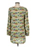 Everly 100% Rayon Print Green Casual Dress Size M - photo 2