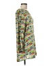 Everly 100% Rayon Print Green Casual Dress Size M - photo 4