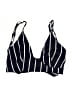 Unbranded Stripes Black Swimsuit Top Size S - photo 1