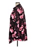 Torrid 100% Polyester Floral Black Long Sleeve Blouse Size 1X Plus (1) - photo 5