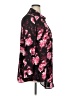 Torrid 100% Polyester Floral Black Long Sleeve Blouse Size 1X Plus (1) - photo 4