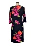Assorted Brands Floral Black Cocktail Dress Size M - photo 2