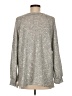 White Birch 100% Polyester Gray Pullover Sweater Size M - photo 2