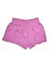 Terra & Sky Solid Purple Athletic Shorts Size 16 - photo 1