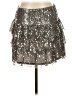 Express 100% Polyester Stars Silver Formal Skirt Size S - photo 1