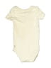 Huggies Solid Ivory Short Sleeve Onesie 0-3 MO / 3 MO - photo 2