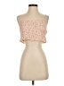 Audrey 3+1 100% Polyester Orange Sleeveless Top Size S - photo 1