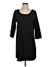 JACK Solid Black Casual Dress Size S - photo 1