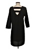 JACK Solid Black Casual Dress Size S - photo 2