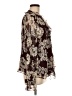 Unbranded Brown Burgundy Long Sleeve Blouse Size M (estimated) - photo 4