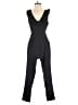 Cupcakes & Cashmere 100% Polyester Solid Black Jumpsuit Size 2 - photo 1