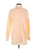 Assorted Brands Color Block Orange Long Sleeve Button-Down Shirt Size XS - photo 1