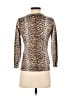 Joseph A. Animal Print Tan Cardigan Size S - photo 2
